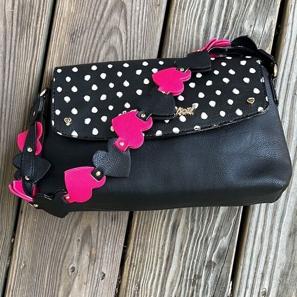 Betsey Johnson shoulder bag 12”x7”x13” - Picture 4 of 8